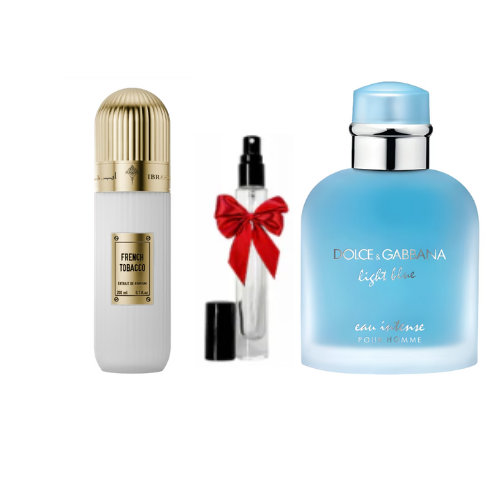 PACK FRENCH TOBACCO + LIGHT BLUE + 10 ML GRATUIT