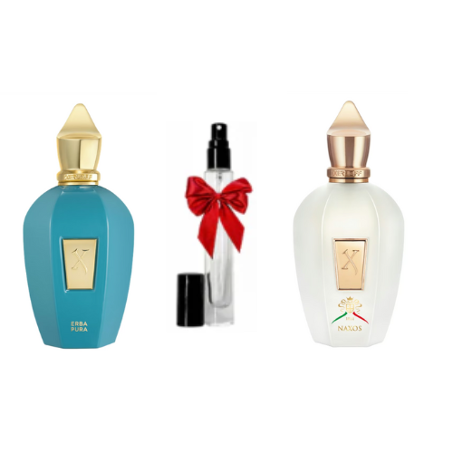 PACK XERJOFF ERBA PURA + NAXOS BY XERJOFF + 10ML GRATUIT