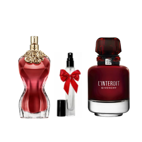 PACK 10ML LA BELLE + 10ML L'INTERDIT ROUGE + DÉCANT GRATUIT