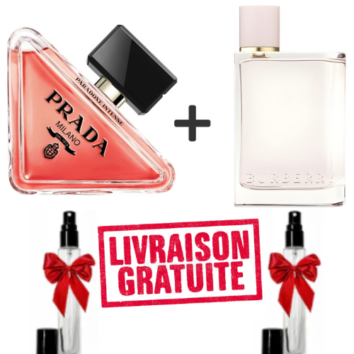 PACK 10ML PRADA PARADOX + 10ML BURBERRY HER